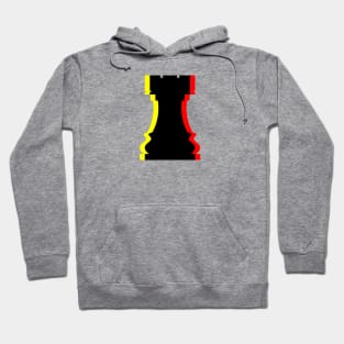 Trippy Rook Piece (Yellow and Red) Hoodie